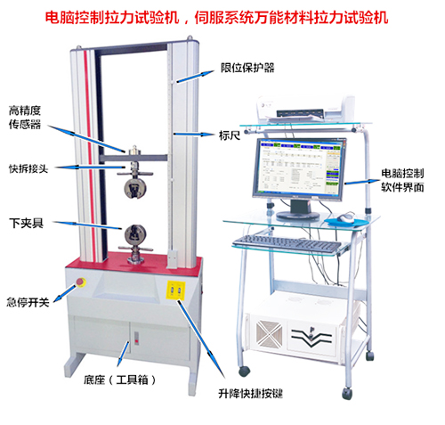 雙柱電子拉力測(cè)試機(jī)實(shí)圖